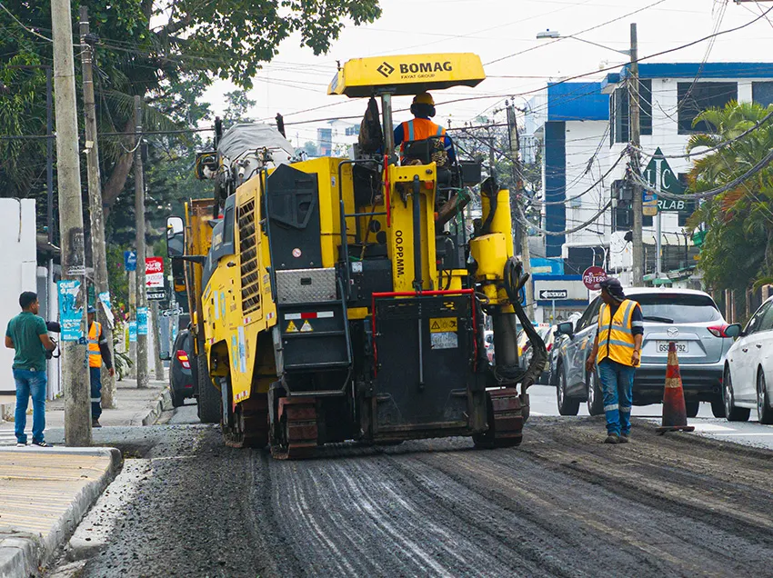 1.000 Kilómetros de vías mejoradas en Guayaquil