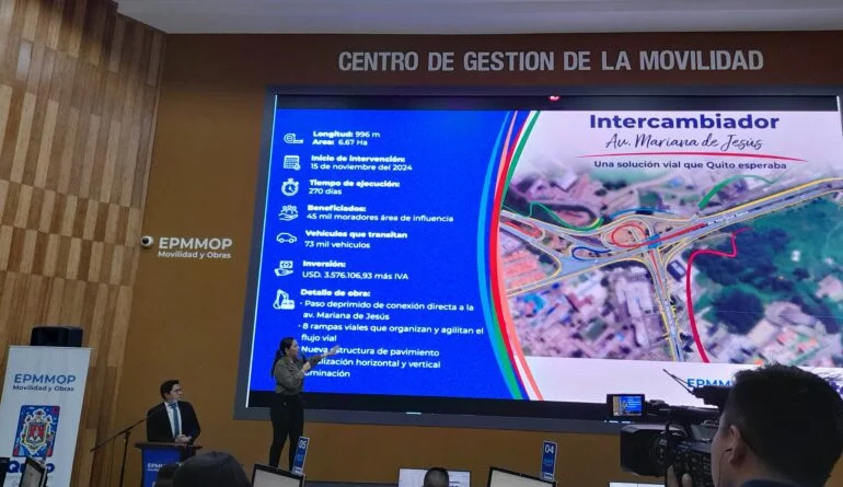 Más de 45 mil personas se beneficiarán con la construcción del nuevo intercambiador en la Avenida Occidental