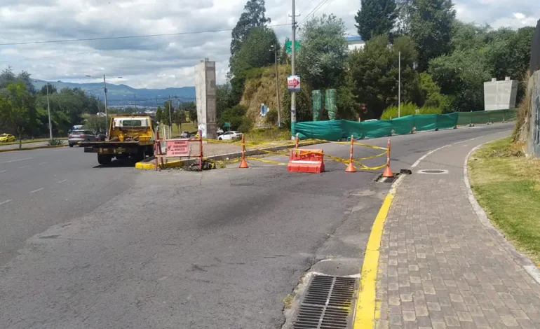 Instalación de paso elevado en la Avenida Lola Quintana mejorará el tráfico en el Valle de los Chillos