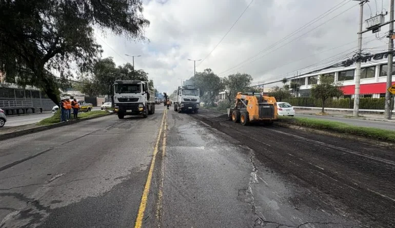 La Avenida Galo Plaza Lasso ha comenzado su transformación