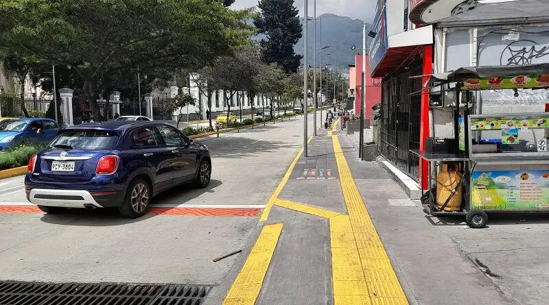 Sendero Seguro de la Colón y el bulevar de la Shyris aportan confianza al peatón