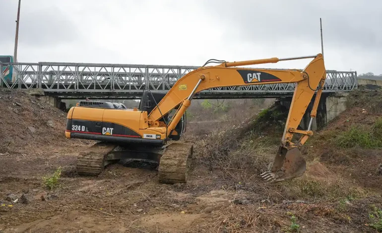 Inicia la construcción del puente Quimís en Manabí
