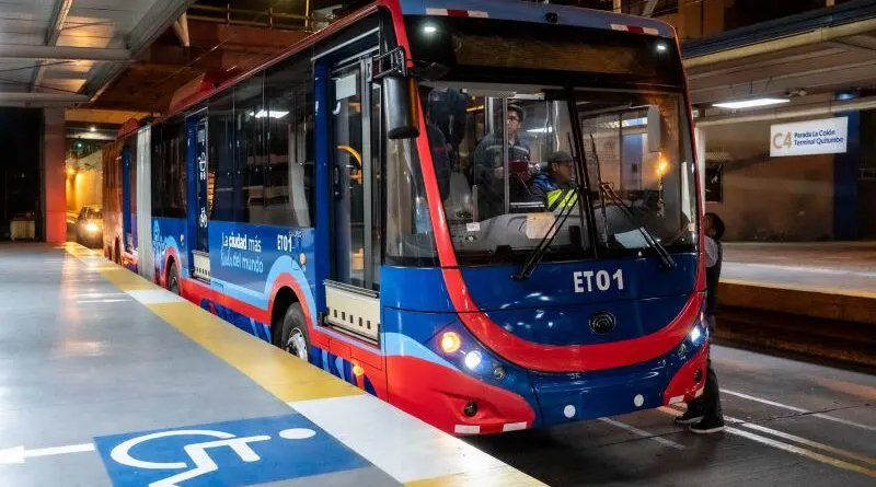 La flota de buses eléctricos más grande de Ecuador se pondrá al servicio de la ciudadanía a finales de marzo