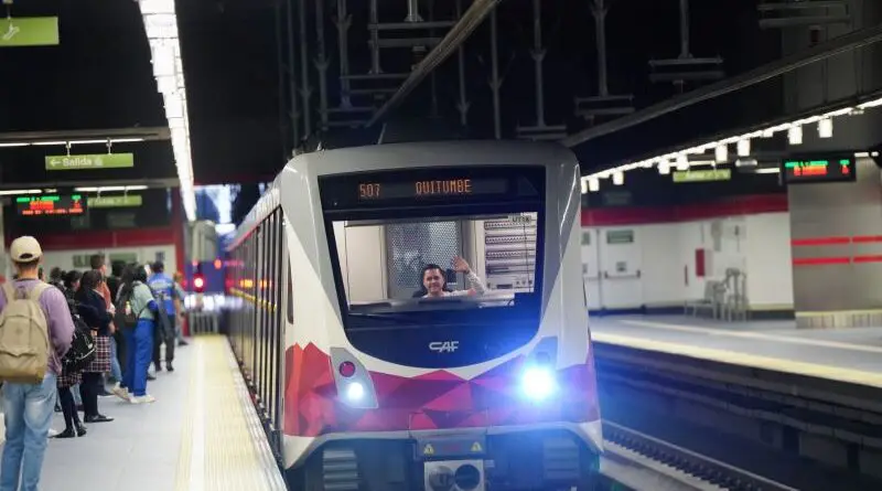 Metro de Quito garantiza mantenimientos del sistema