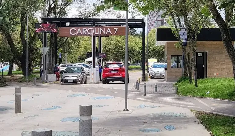 Cierre temporal de Zona Azul de la av. República de El Salvador debido a mantenimiento vial