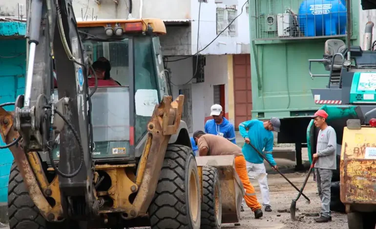 Municipio de Guayaquil interviene 22 calles de La Prosperina, que forma parte del distrito más violento del país